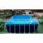 Commercial Portable PVC Inflatable Water Pool Rectangular Metal Frame Swimming Pool for sale