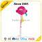 Hot sale school use plastic colorful ball pen For Kids with own logo