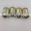 Carest 2PCS T20 7440 7443 W21 WY21W 5630 5730 smd lamp yellow Turn Signal Reverse Led Light red Brake lights white Bulb