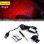 1Pcs Car USB Plug DJ Mini Colorful Music Sound Lamp Atmosphere Light laser star light Remote Control Enjoy Christmas Day Gift