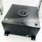 8 GALLON 30.5L POLISHED ALUMINUM RACING/DRIFT FUEL CELL GAS TANK W/ LEVEL SENDER