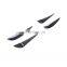 JCSportline Dry Carbon Fiber G80 G82 Front Bumper Canards for BMW 3 4 Series G80 M3 G82 M4 2D 4D 2021-2022