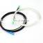 100meter SC/UPC-SC/APC 1core G.657A self-supporting steel wire outdoor FTTH drop Cable fiber optic patchcord