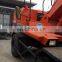 high quality Hitachi EX100WD wheel excavator used hitachi excavators ex100w