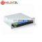 MT-1081-8 Fully Stocked 1*8 Type Fiber Optic Cassette Box Type PLC Splitter With SC UPC Adaptor