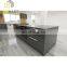 Home Furniture Free Design Gray Glossy Kitchen Cupboards Islands Modern Design Kitchen Cabinet