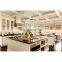 Luxury Contemporary marble island home furniture kitchen cabinets modern design