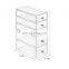 5 Tiers Jewelry Storage Box Acrylic Cosmetic Organizer Box Makeup Organizer  for Bathroom