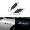 Autoaby Car Styling 3D Shark Gill Car Side Vent Sticker Metal Chrome Fine Decoration Modified Car Styling Popular Sticker