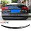 For 2012-2018 Audi A6 C7  4 door sedan carbon fiber rear trunk boot lip M4 style rear spoiler