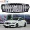 For Mercedes CLA class W117 facelift ABS front grille 2017-2018 ABS GT R style front grille