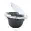 chrome fuel tank cover for jeep wrangler jk with 2 door