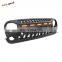 Grill With Metal Mesh With 5 LED Lights For Jeep Wrangler JK