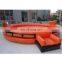 Hot sale outdoor inflatable wipeout game course for sale