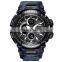 SMAEL 1708 Camouflage Silicone Sport Digital Analog Watch Men Water Resister Week Chronograph Watches