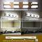 Modern Design vanity lamp chrome color pendant light for bathroom Star light projector for bedroom strip