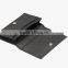 High Quality White and Black Color Genuine Saffiano Leather Credit Card Holder Purse Business Name Card Pouch