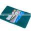 Blank Vegetable Tanned Leather and suede slim credit card holder billfold card sleeve card wallet wholesale