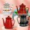 Enamel Kettle Tea Pot Set Enamel Tea Kettle with Lid