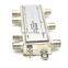 rf coaxial connector indoor 6 way signal mode Splitter for cable and internet housing outdoor optical splitter CATV splitters