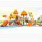 Commercial used big plastic slide children outdoor games playground equipment