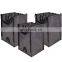Collapsible 48 gallons new design 3pack gray polypropylene garden leaf waste bag