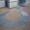 Circular grid plate perforated metal mesh plate supplier