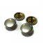 HLD Button Factory Wholesale 15mm plating spring snap button for garment