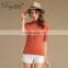 Mongolian Women Short Sleeves Pullover Cable Knit Turtleneck Cashmere Sweater for Women