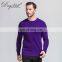 Custom Round Neck Sweater Manufacturer Men's Winter 100 Wool Sweaters