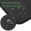 Black Rubber Custom Size Big Game Large Gaming  Computer Waterproof  Mouse Mat Pad With Built In 15W Wireless Charger