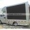 2015 super mini 3m P10 led truck ,Euro IV truck advertising led screen