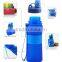 500ML/16OZ HOT SELLING BICYCLE SILICONE WATER BOTTLE