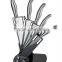 430 S/S HANDLE 6PCS KITCHEN KNIFE SET