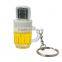 Acrylic usb pendriver beer cup usb flash drive 4gb