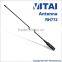VITAI RH-773 144/430MHz 10W 2.15dBi SMA/BNC Connector 40/48cm Handheld Radio Antenna