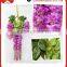 Hot cheap wholesale long style westeria artificial garden flowers ,wedding decorations