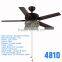 Wholesale Price Custom 48'' Bright Ceiling Fans Low Ceiling