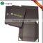 custom logo printed matte laminated book shape folding box