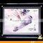 slim wall mounted crystal LED light box acrylic photo frame