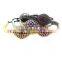 18K plated stainless steel fashion beads man bracelet