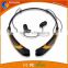 Stereo wireless neckband bluetooth headset with mirco usb