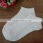 blank color pure cotton invisible ankle socks for girls and women