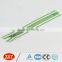 fashion contrast teeth long chain open end nylon zipper