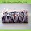 Cheap factory price raised grain pu elegant ladies party purse