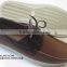 2015 high quality white outsole of mens boat shoes