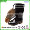 latest soft sole safety boots, plastic safety boots, black rain men boots