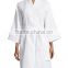 Wholesale Cheap Sexy Classical Style Women White Homme Hotel Waffle Bathrobe
