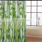 Hot Sale Green Bamboo Natural Landscape Design Bathroom Shower Curtain Fabric 12 Hooks56683 Bamboo Natural Landscape HYUK