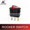 round rocker switch 2pins 3pins rocker switch red round button on off on on 2P 6A 250V AC